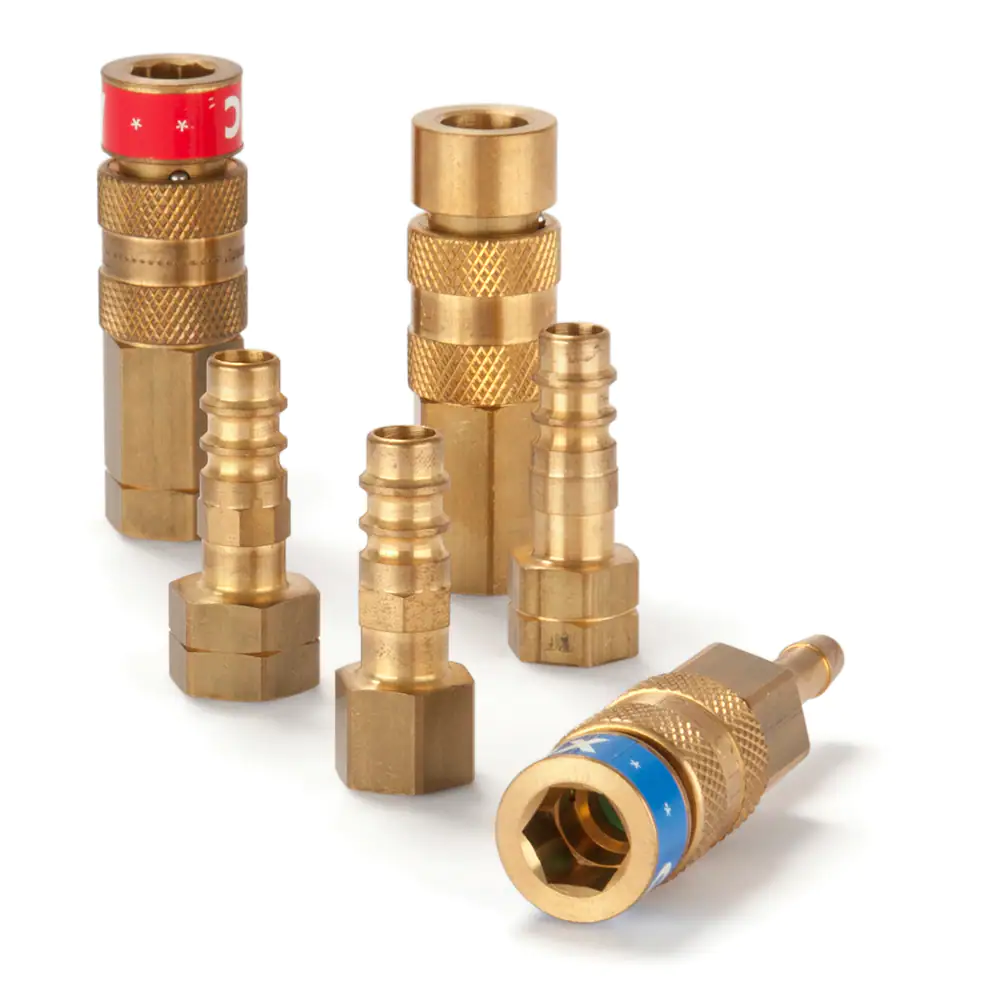 派克65-67 系列，帶標識系統(tǒng)的快換環境，專為燃氣以及氧氣應(yīng)用而設(shè)計