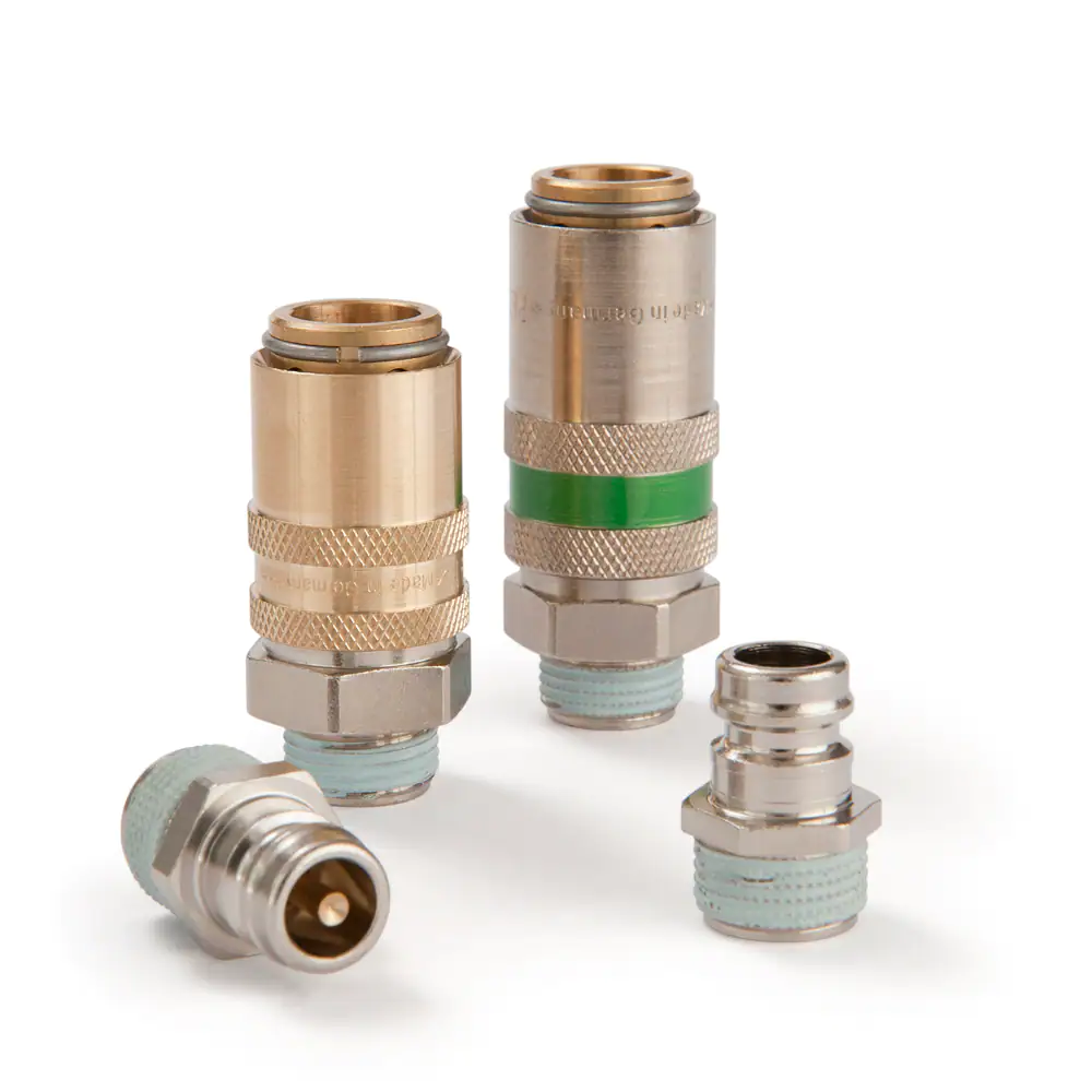 派克10/11/12系列快換接頭融合，符合歐洲標(biāo)準(zhǔn)結(jié)構(gòu)