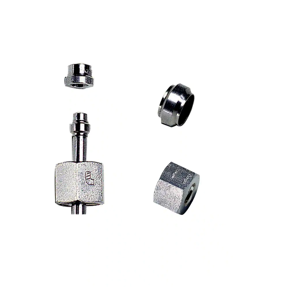 Parker不銹鋼變徑接頭服務好，卡套以及螺母