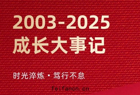 时光淬炼・笃行不怠 - 中泰机电 2003-2025 年成长大...